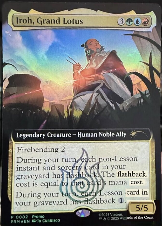 Iroh, Grand Lotus