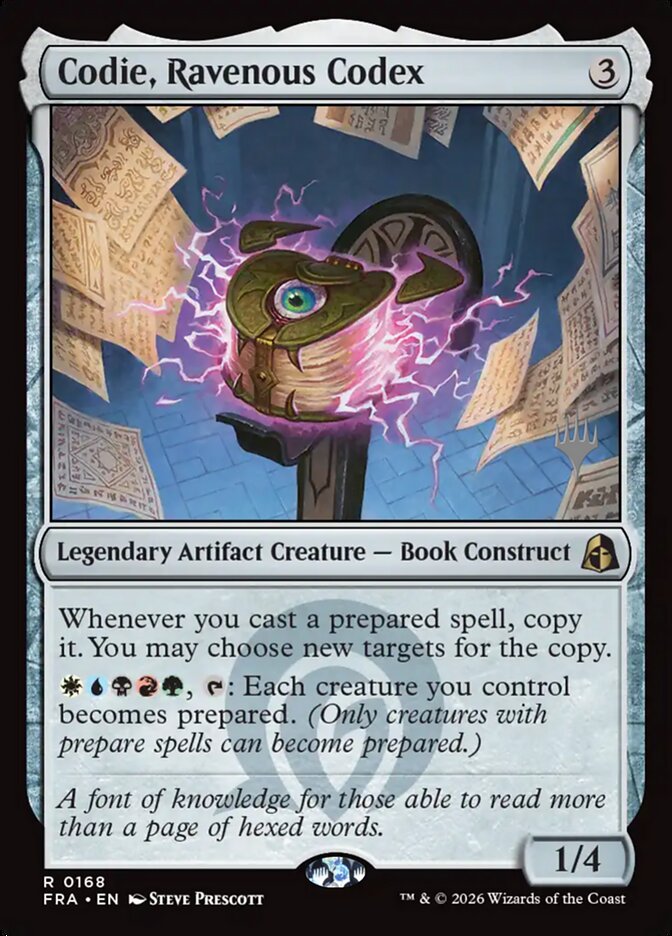 Codie, Ravenous Codex