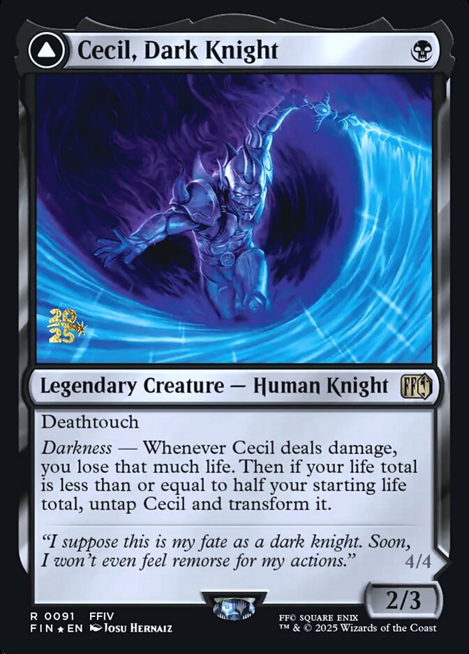 Cecil, Dark Knight // Cecil, Redeemed Paladin