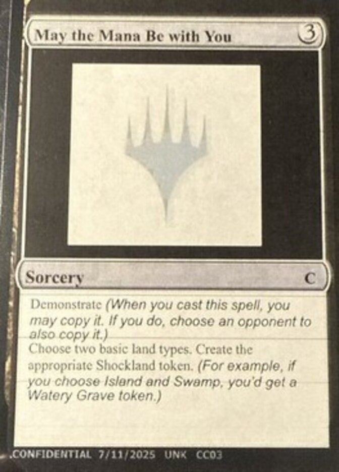 May the Mana Be with You